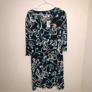 Chicos multicolor longsleeve dress